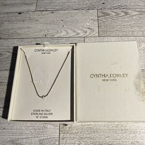 Cynthia Rowley Gold Chain Made In Italy Sterling Silver 18” Chain NEW Box Damage